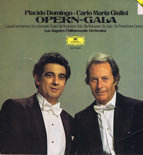 Placido Domingo, Carlo Maria Giulini ‎– Opern-Gala