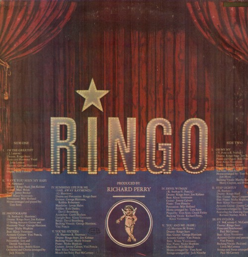 Ringo Starr ‎– Ringo