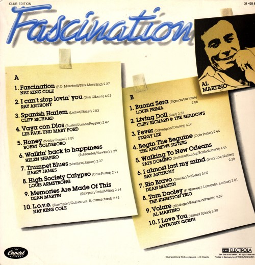 Fascination - 20 Songs Die Die Welt Eroberten
