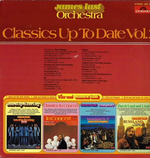 James Last Orchestra – Classics Up To Date Vol. 2 / Оркестр Джеймса Ласта - Classics Up To Date Vol. 2