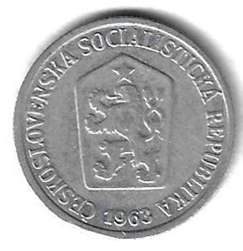10 геллеров 1963 Чехословакия