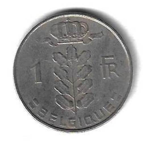 1 франк 1956 Бельгия