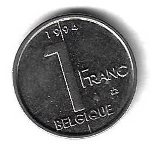 1 франк 1994 Бельгия (BELGIQUE)