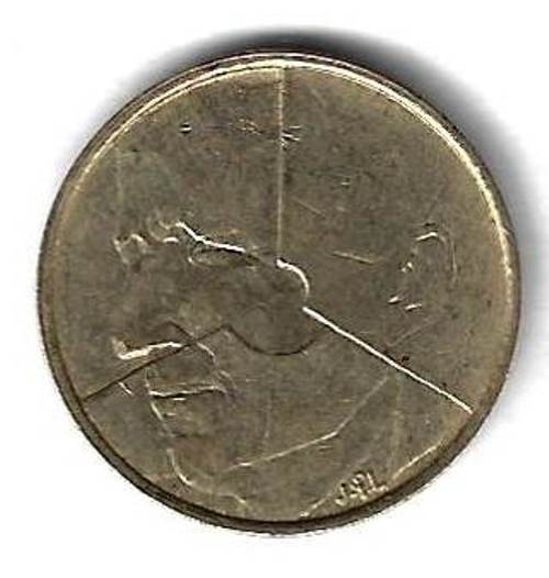 5 франков 1987 Бельгия (BELGIQUE)