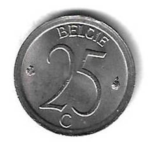25 сантимов 1971 Бельгия (BELGIE)