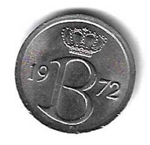 25 сантимов 1972 Бельгия (BELGIQUE)