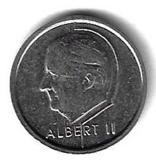 1 франк 1996 Бельгия (BELGIE)