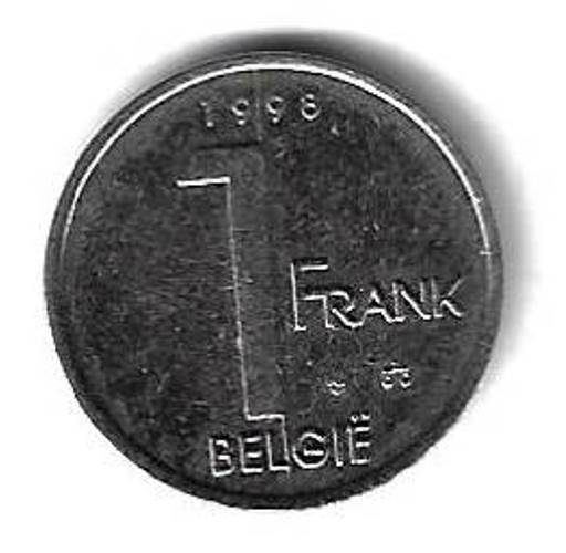 1 франк 1998 Бельгия (BELGIE)