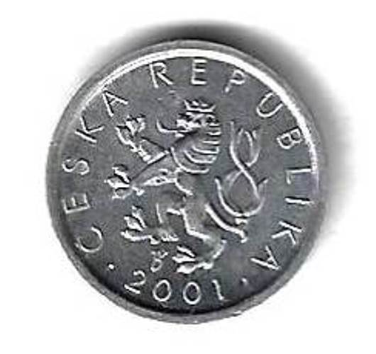 10 геллеров 2001 Чехия