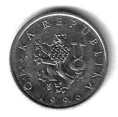 1 крона 1996 Чехия