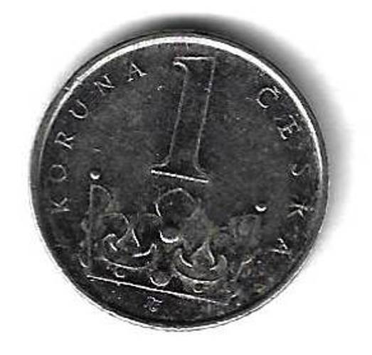 1 крона 2010 Чехия