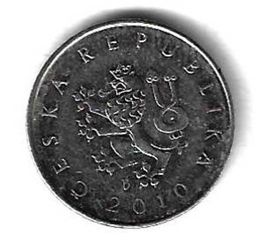 1 крона 2010 Чехия