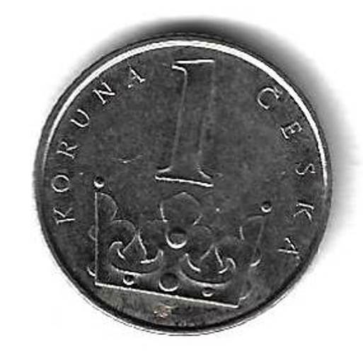 1 крона 2009 Чехия