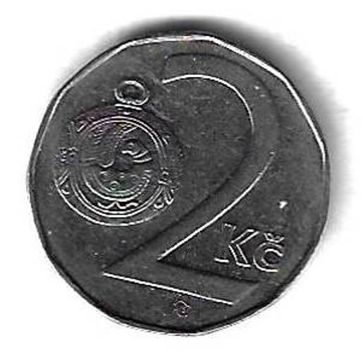 2 кроны 1994 Чехия