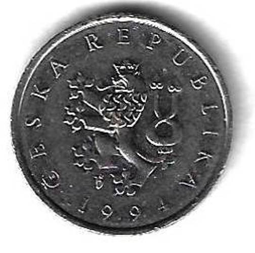 1 крона 1994 Чехия