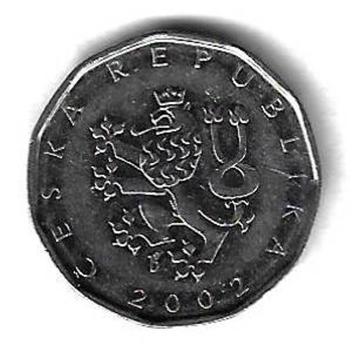 2 кроны 2002 Чехия