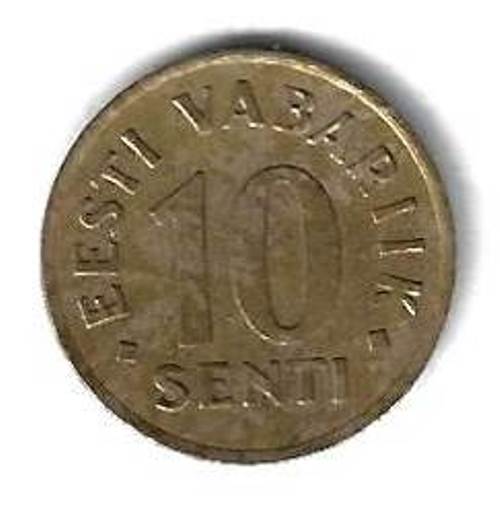 10 сентов 1992 Эстония