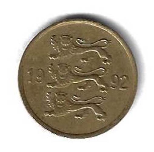10 сентов 1992 Эстония