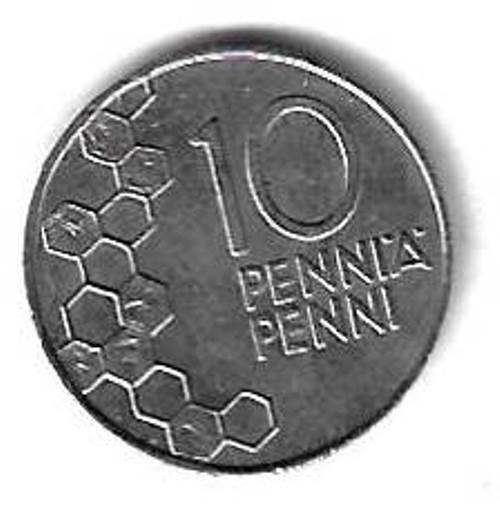 10 пенни 1990 Финляндия