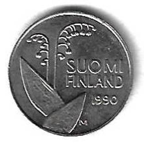 10 пенни 1990 Финляндия
