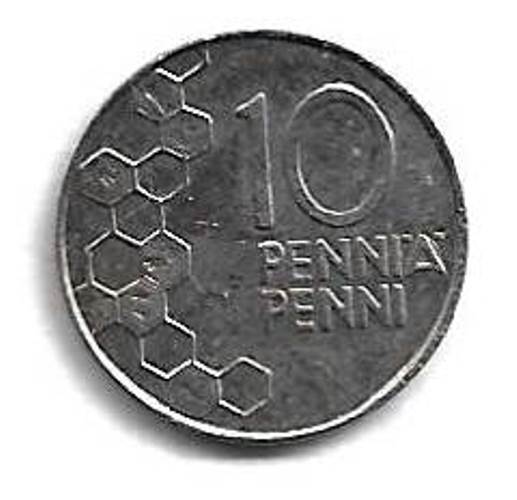 10 пенни 1993 Финляндия