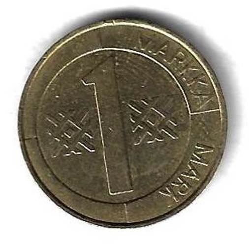 1 марка 1998 Финляндия
