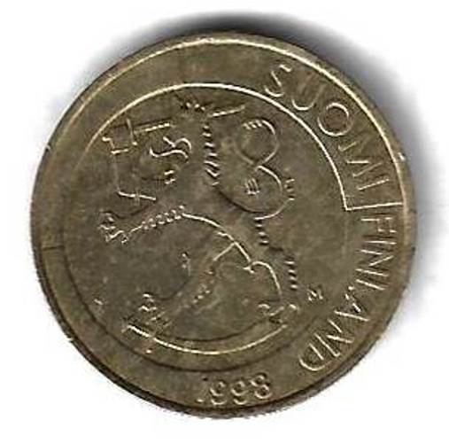 1 марка 1998 Финляндия