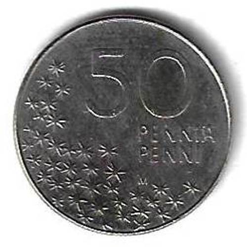 50 пенни 1993 Финляндия