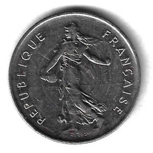 5 франков 1970 Франция