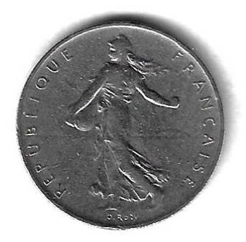 1 франк 1960 Франция