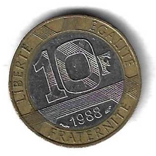 10 франков 1988 Франция