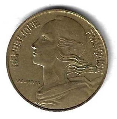 20 сантимов 1991 Франция