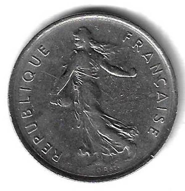 5 франков 1971 Франция