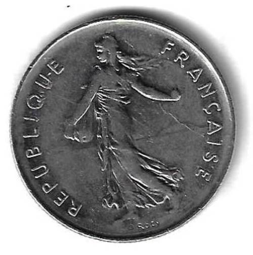 5 франков 1987 Франция