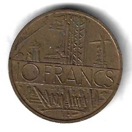10 франков 1977 Франция