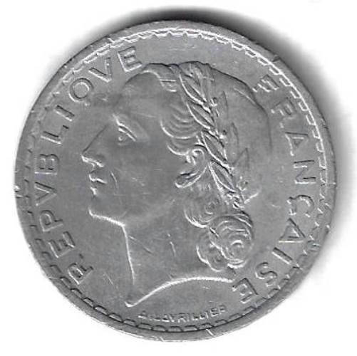 5 франков 1949 Франция