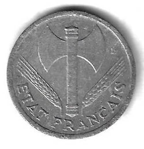 1 франк 1942 Франция