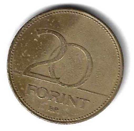 20 форинтов 1993 Венгрия