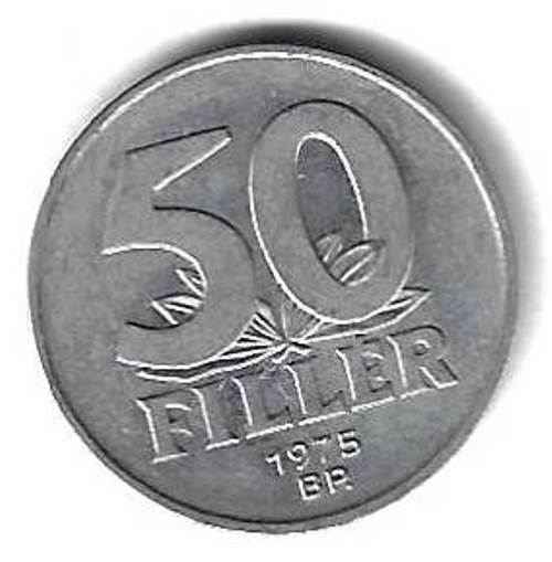 50 филлеров 1975 Венгрия