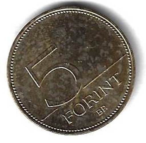 5 форинтов 2000 Венгрия