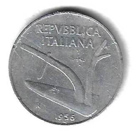 10 лир 1956 Италия