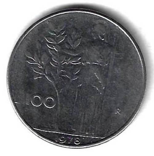 100 лир 1978 Италия