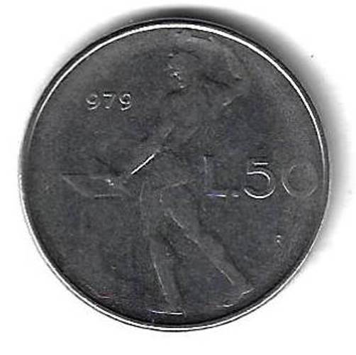 50 лир 1979 Италия