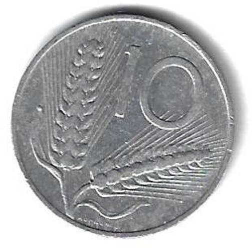 10 лир 1973 Италия