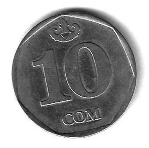 10 сомов 2009 Киргизия