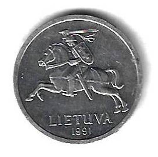 1 цент 1991 Литва