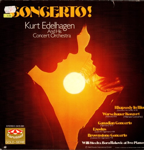 Kurt Edelhagen And His Concert Orchestra - Concerto!