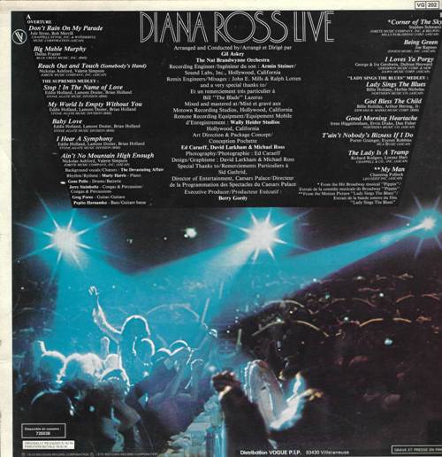 Diana Ross - Live At Caesars Palace / Дайана Росс - Live At Caesars Palace