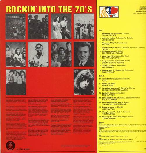 A Story Of Popular Music - Rockin' Into The '70's