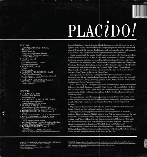 Placido Domingo - Placido! / Пласидо Доминго - Placido!